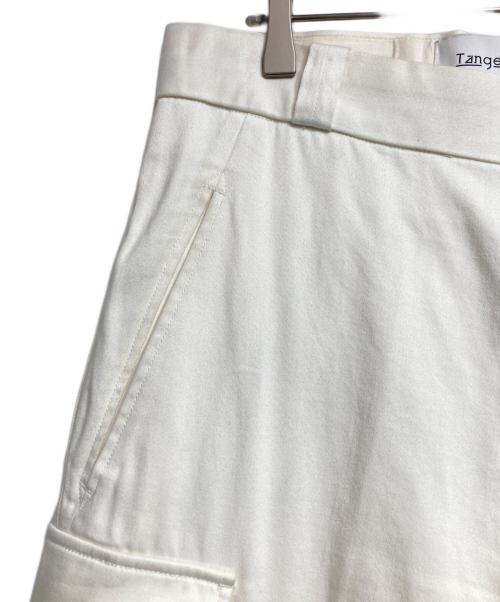 Tangent（タンジェント）Tangent (タンジェント) カーゴパンツ/CargoPants/PIERRE ホワイト サイズ:50の古着・服飾アイテム