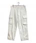 Tangent（タンジェント）の古着「カーゴパンツ/CargoPants/PIERRE」｜ホワイト