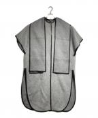ADOREアドーア）の古着「ヤクミックスリバーコート/Yak-blaend coat」｜グレー