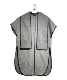 ADORE（アドーア）の古着「ヤクミックスリバーコート/Yak-blaend coat」｜グレー