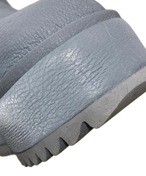 YELLO（イエロ）YELLO (イエロ) ムートンロングブーツ/Sheepskin long boots ブルー サイズ:Sの古着・服飾アイテム