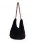 KAPITAL (キャピタル) バンダナリメイクスウェードバッグ/Bandana Remake Suede Bag ブラック：40000円