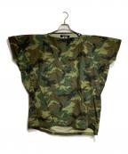 JUNYA WATANABE COMME des GARCONS(ジュンヤワタナベ コムデギャルソン）の古着「カモフラパッチワークワンピース/Camouflage Patchwork Dress」｜オリーブ