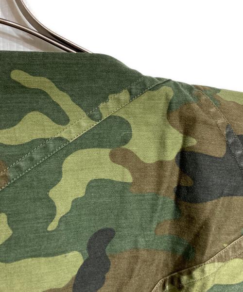 JUNYA WATANABE COMME des GARCONS（(ジュンヤワタナベ コムデギャルソン）JUNYA WATANABE COMME des GARCONS ((ジュンヤワタナベ コムデギャルソン) カモフラパッチワークワンピース/Camouflage Patchwork Dress オリーブ サイズ:Sの古着・服飾アイテム
