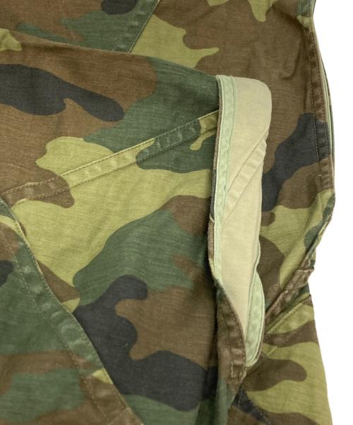 JUNYA WATANABE COMME des GARCONS（(ジュンヤワタナベ コムデギャルソン）JUNYA WATANABE COMME des GARCONS ((ジュンヤワタナベ コムデギャルソン) カモフラパッチワークワンピース/Camouflage Patchwork Dress オリーブ サイズ:Sの古着・服飾アイテム