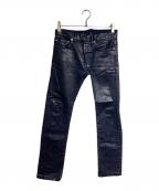 DIOR HOMMEディオール オム）の古着「コーティング加工スキニーデニム/Coated Skinny Jeans」｜インディゴ