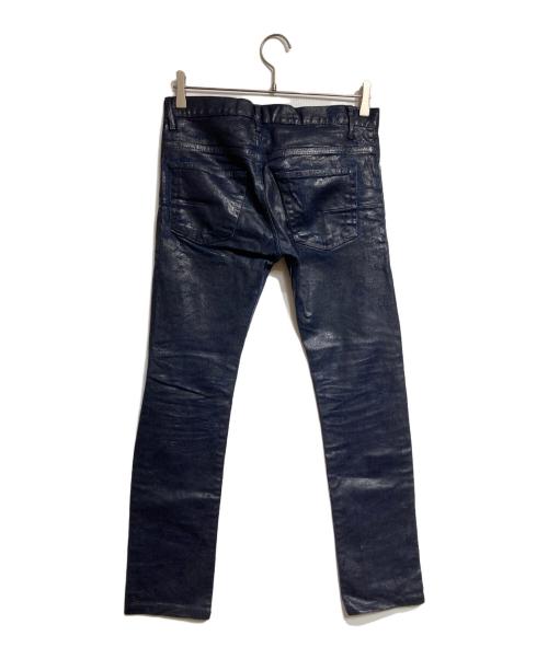 DIOR HOMME（ディオール オム）DIOR HOMME (ディオール オム) コーティング加工スキニーデニム/Coated Skinny Jeans インディゴ サイズ:28の古着・服飾アイテム
