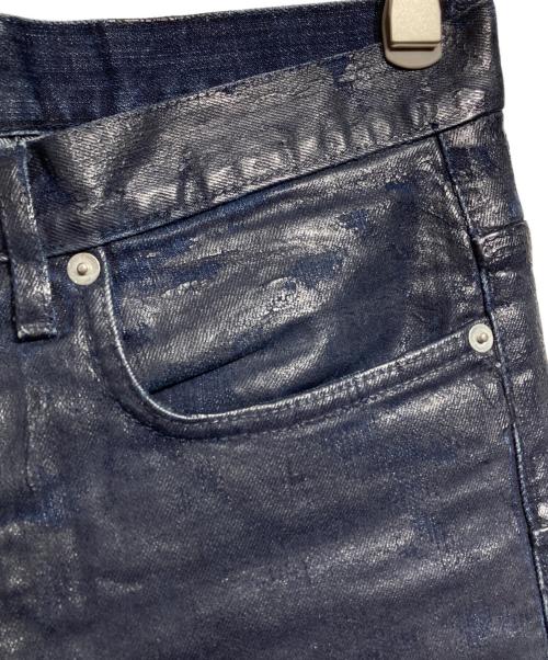 DIOR HOMME（ディオール オム）DIOR HOMME (ディオール オム) コーティング加工スキニーデニム/Coated Skinny Jeans インディゴ サイズ:28の古着・服飾アイテム