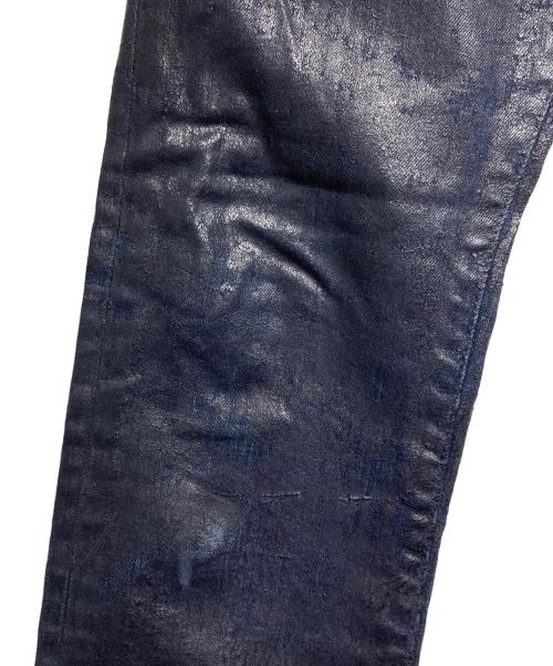 DIOR HOMME（ディオール オム）DIOR HOMME (ディオール オム) コーティング加工スキニーデニム/Coated Skinny Jeans インディゴ サイズ:28の古着・服飾アイテム