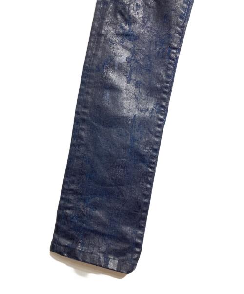 DIOR HOMME（ディオール オム）DIOR HOMME (ディオール オム) コーティング加工スキニーデニム/Coated Skinny Jeans インディゴ サイズ:28の古着・服飾アイテム