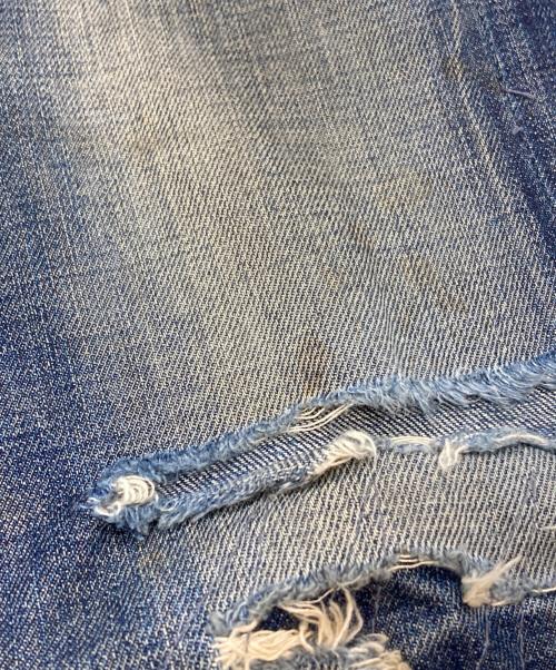 DIOR HOMME（ディオール オム）Dior Homme (ディオール オム) ダメージ加工デニムパンツ/Distressed Denim Pants インディゴ サイズ:27の古着・服飾アイテム