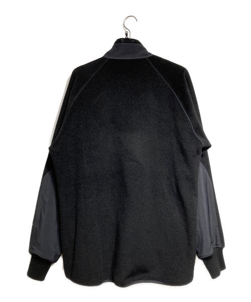 Y-3（ワイスリー）Y-3 (ワイスリー) U LEOPARD FLEECE JACKET/レオパードフリース ブラック サイズ:Mの古着・服飾アイテム