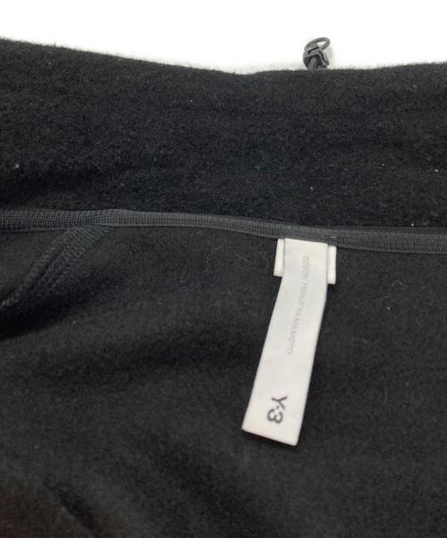Y-3（ワイスリー）Y-3 (ワイスリー) U LEOPARD FLEECE JACKET/レオパードフリース ブラック サイズ:Mの古着・服飾アイテム
