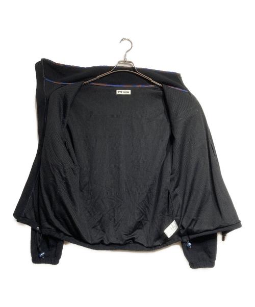 TTT MSW（ティー）TTT MSW (ティー) パイピングフリースジャケット/Piping fleece jacket ブラック サイズ:Mの古着・服飾アイテム