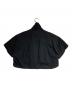 Vivienne Westwood RED LABEL (ヴィヴィアンウエストウッドレッドレーベル) シアサッカークロップジップシャツ/Seersucker Cropped Zip Shirt ブラック サイズ:M：15000円