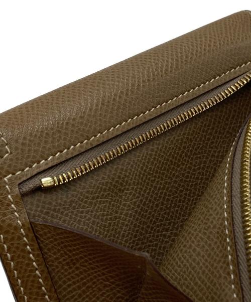 HERMES（エルメス）HERMES (エルメス) ケリー・ポケットコンパクト/Kelly Pocket Compact ブラウンの古着・服飾アイテム