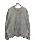 SUPREMEシュプリーム）の古着「Small Box Logo Crewneck」｜グレー