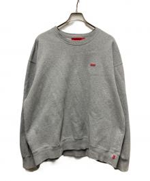 SUPREME（シュプリーム）の古着「Small Box Logo Crewneck」｜グレー