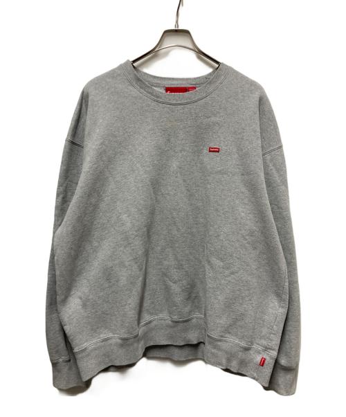 SUPREME（シュプリーム）Supreme (シュプリーム) Small Box Logo Crewneck グレー サイズ:XLの古着・服飾アイテム