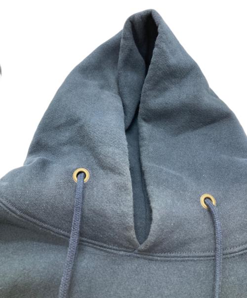 Champion（チャンピオン）Champion (チャンピオン) UCLA Reverse Weave Hooded Sweat Shirt ネイビー×イエロー サイズ:XLの古着・服飾アイテム