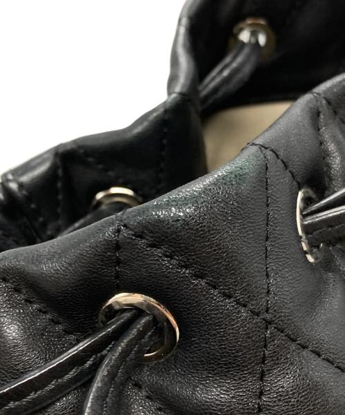 J&M DAVIDSON（ジェイ＆エム デヴィッドソン）J&M DAVIDSON (ジェイ＆エム デヴィッドソン) スタッズ付きキルティングレザーフリンジカーニバル/Quilted Leather Fringe Carnival ブラックの古着・服飾アイテム