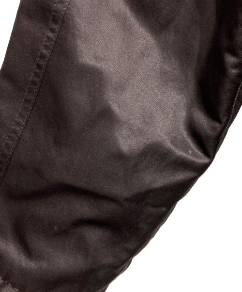 Martin Margiela 10（マルタン・マルジェラ 10）Martin Margiela 10 (マルタン・マルジェラ 10) コットンシルクサテンブルゾン/Cotton silk satin blouson ブラウン×ベージュ サイズ:46の古着・服飾アイテム