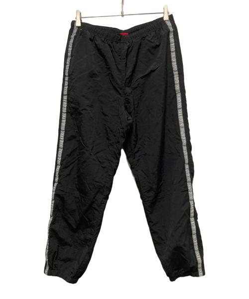 SUPREME（シュプリーム）Supreme (シュプリーム) REFLECTIVE ZIP TRACK PANT ブラック サイズ:Lの古着・服飾アイテム