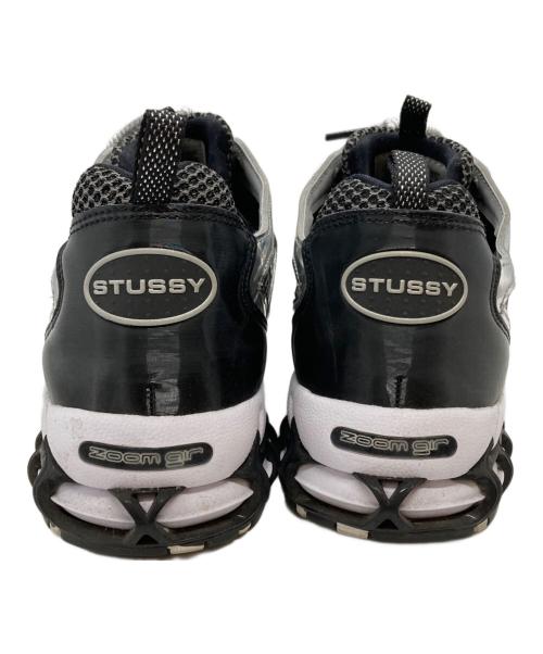 NIKE（ナイキ）NIKE (ナイキ) stussy (ステューシー) AIR ZOOM SPIRIDON CAGED/エア ズーム スピリドン ケージド シルバー サイズ:27㎝の古着・服飾アイテム