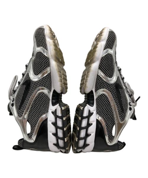 NIKE（ナイキ）NIKE (ナイキ) stussy (ステューシー) AIR ZOOM SPIRIDON CAGED/エア ズーム スピリドン ケージド シルバー サイズ:27㎝の古着・服飾アイテム