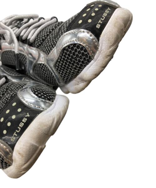 NIKE（ナイキ）NIKE (ナイキ) stussy (ステューシー) AIR ZOOM SPIRIDON CAGED/エア ズーム スピリドン ケージド シルバー サイズ:27㎝の古着・服飾アイテム