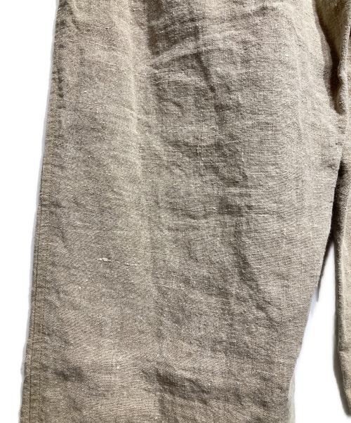 I.S. ISSEY MIYAKE（イッセイ ミヤケ）I.S. ISSEY MIYAKE (イッセイ ミヤケ) リネングルカパンツ/Linen Gurkha Pants  ベージュ サイズ:9の古着・服飾アイテム