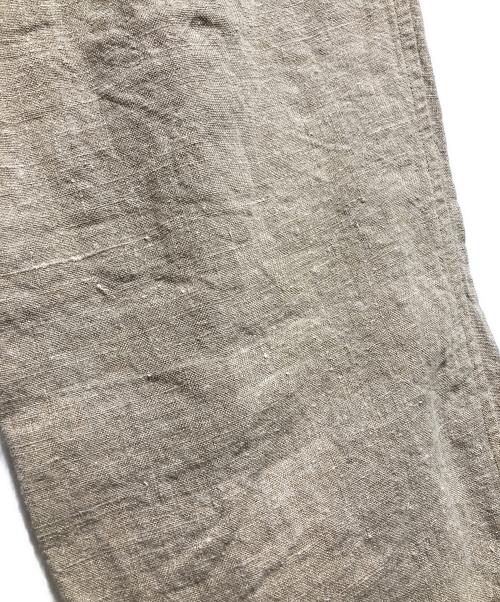 I.S. ISSEY MIYAKE（イッセイ ミヤケ）I.S. ISSEY MIYAKE (イッセイ ミヤケ) リネングルカパンツ/Linen Gurkha Pants  ベージュ サイズ:9の古着・服飾アイテム