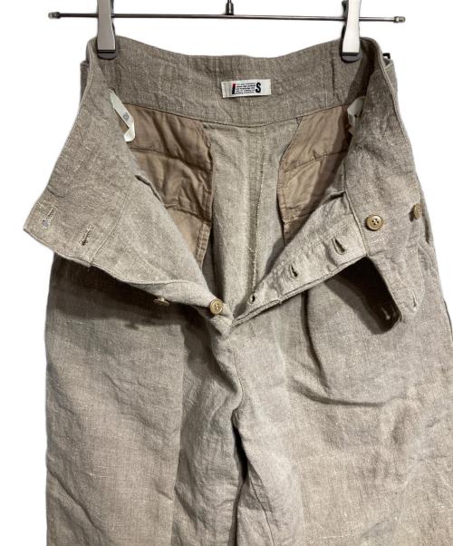 I.S. ISSEY MIYAKE（イッセイ ミヤケ）I.S. ISSEY MIYAKE (イッセイ ミヤケ) リネングルカパンツ/Linen Gurkha Pants  ベージュ サイズ:9の古着・服飾アイテム