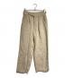 I.S. ISSEY MIYAKE（イッセイ ミヤケ）の古着「リネングルカパンツ/Linen Gurkha Pants 」｜ベージュ
