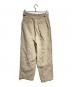 I.S. ISSEY MIYAKE (イッセイ ミヤケ) リネングルカパンツ/Linen Gurkha Pants  ベージュ サイズ:9：12000円