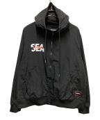 GOD SELECTION XXX×WIND AND SEAゴッド セレクション トリプルエックス×ウィンダンシー）の古着「Nylon Parka」｜ブラック