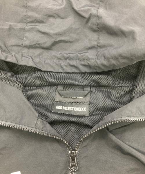 GOD SELECTION XXX（ゴッド セレクション トリプルエックス）GOD SELECTION XXX (ゴッド セレクション トリプルエックス) WIND AND SEA (ウィンダンシー) Nylon Parka ブラック サイズ:Mの古着・服飾アイテム