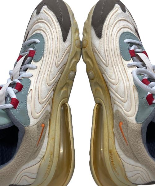 NIKE（ナイキ）NIKE (ナイキ) TRAVIS SCOTT (トラヴィススコット) Air Max 270 'Cactus Trails'/エア マックス 270 'カクタス トレイル アイボリー サイズ:25㎝の古着・服飾アイテム