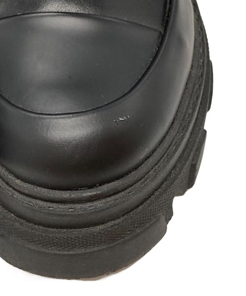 GANNI（ガニー）Ganni (ガニー) CONTRAST STITCH KNEE-HIGH BOOTS/コントラストステッチ・ニーハイブーツ ブラック サイズ:39の古着・服飾アイテム