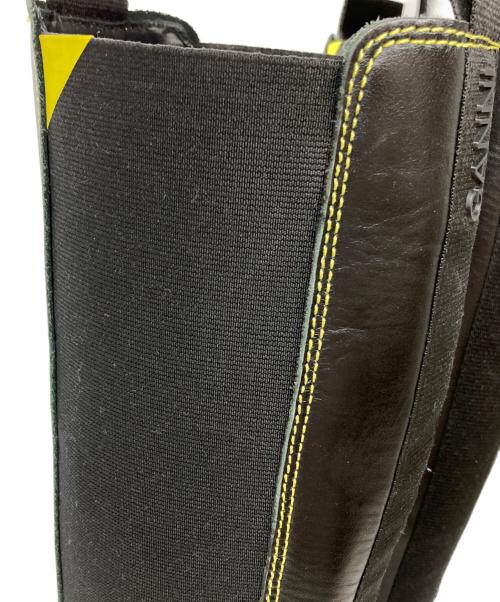 GANNI（ガニー）Ganni (ガニー) CONTRAST STITCH KNEE-HIGH BOOTS/コントラストステッチ・ニーハイブーツ ブラック サイズ:39の古着・服飾アイテム