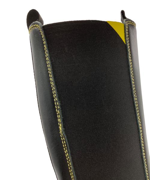 GANNI（ガニー）Ganni (ガニー) CONTRAST STITCH KNEE-HIGH BOOTS/コントラストステッチ・ニーハイブーツ ブラック サイズ:39の古着・服飾アイテム