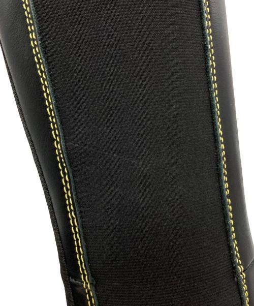 GANNI（ガニー）Ganni (ガニー) CONTRAST STITCH KNEE-HIGH BOOTS/コントラストステッチ・ニーハイブーツ ブラック サイズ:39の古着・服飾アイテム