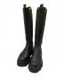Ganni（ガニー）の古着「CONTRAST STITCH KNEE-HIGH BOOTS/コントラストステッチ・ニーハイブーツ」｜ブラック
