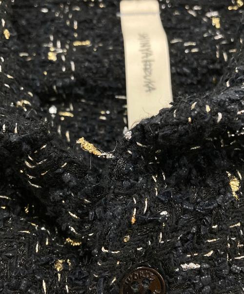 SHINYA KOZUKA（シンヤコズカ）SHINYA KOZUKA (シンヤコズカ) HIS WORK SHIRT/ヒズワークシャツ ブラック サイズ:Lの古着・服飾アイテム