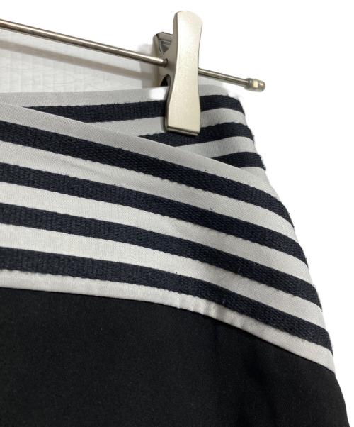 BORDERS at BALCONY（ボーダーズアットバルコニー）BORDERS at BALCONY (ボーダーズアットバルコニー) BORDER POCKET TWILL SKIRT/ボーダーポケットツイルスカート ブラック サイズ:36の古着・服飾アイテム