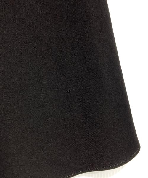 BORDERS at BALCONY（ボーダーズアットバルコニー）BORDERS at BALCONY (ボーダーズアットバルコニー) BORDER POCKET TWILL SKIRT/ボーダーポケットツイルスカート ブラック サイズ:36の古着・服飾アイテム