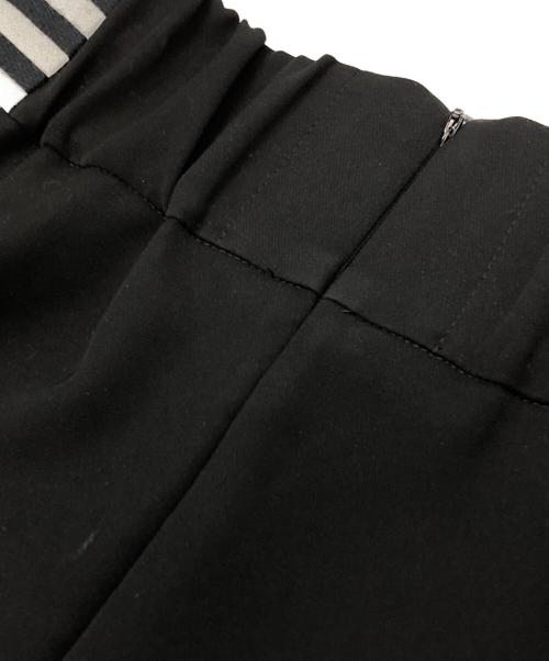 BORDERS at BALCONY（ボーダーズアットバルコニー）BORDERS at BALCONY (ボーダーズアットバルコニー) BORDER POCKET TWILL SKIRT/ボーダーポケットツイルスカート ブラック サイズ:36の古着・服飾アイテム