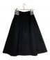BORDERS at BALCONY (ボーダーズアットバルコニー) BORDER POCKET TWILL SKIRT/ボーダーポケットツイルスカート ブラック サイズ:36：14000円