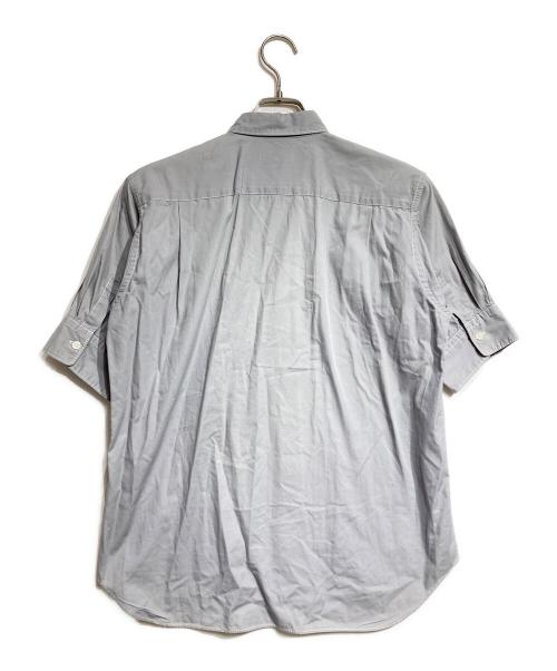 COMME des GARCONS HOMME PLUS（コムデギャルソンオムプリュス）COMME des GARCONS HOMME PLUS (コムデギャルソンオムプリュス) ショートスリーブステッチシャツ/Short-sleeved stitch shirt グレー サイズ:Sの古着・服飾アイテム