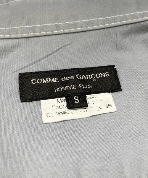 COMME des GARCONS HOMME PLUS（コムデギャルソンオムプリュス）COMME des GARCONS HOMME PLUS (コムデギャルソンオムプリュス) ショートスリーブステッチシャツ/Short-sleeved stitch shirt グレー サイズ:Sの古着・服飾アイテム